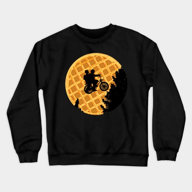 Stranger Things WAFFLE ! Crewneck Sweatshirt by ghjura